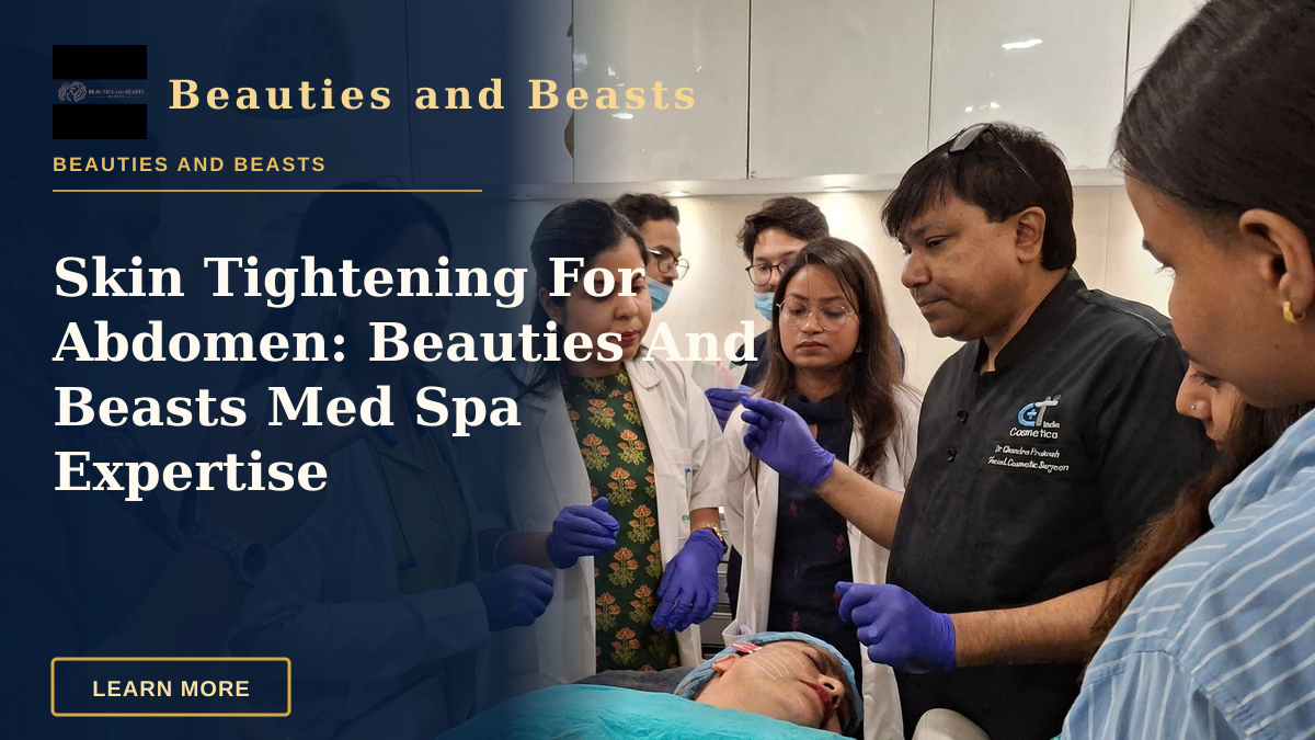 Skin Tightening For Abdomen: Beauties And Beasts Med Spa Expertise — Dermatologists in training perform a procedure under supervision in a clinical setting.