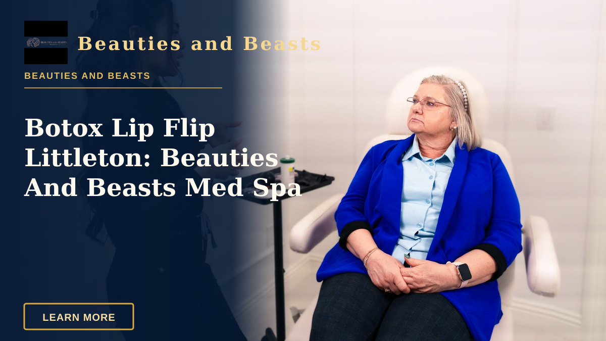 Botox Lip Flip Littleton: Beauties And Beasts Med Spa — Female professional consulting with senior client in a Santa Ana med spa.