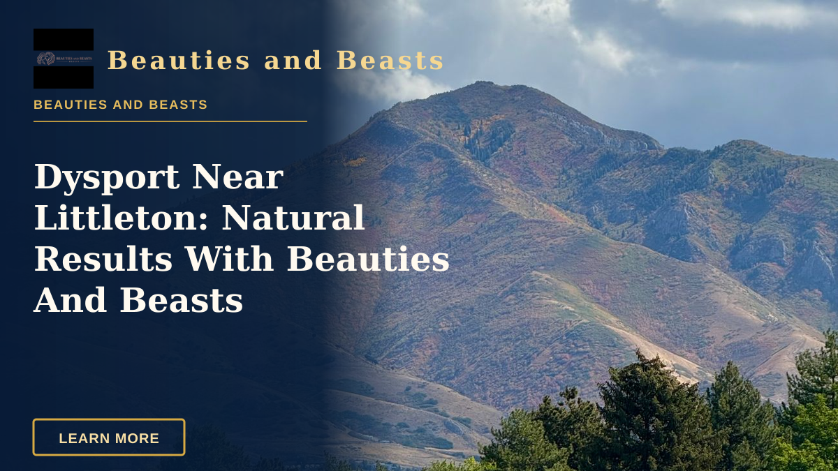 Dysport Near Littleton: Natural Results With Beauties And Beasts — Beautiful mountain landscape with lake and park in Utah during fall.