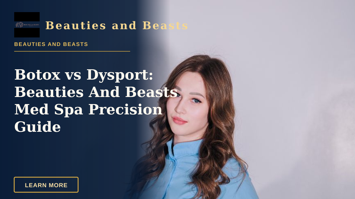 Botox vs Dysport: Beauties And Beasts Med Spa Precision Guide — Portrait of a young female medical professional standing confidently in uniform indoors.