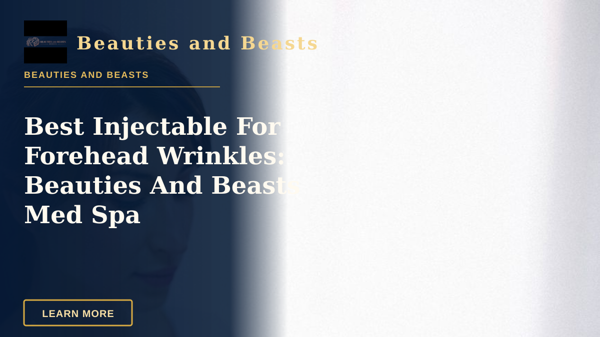 Best Injectable For Forehead Wrinkles: Beauties And Beasts Med Spa — Aesthetician in a clinic using laser technology for a facial skin treatment on a patient.