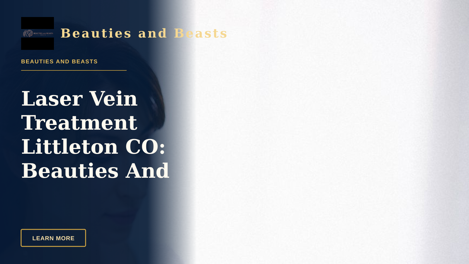 Laser Vein Treatment Littleton CO: Beauties And Beasts Med Spa — Aesthetician in a clinic using laser technology for a facial skin treatment on a patient.