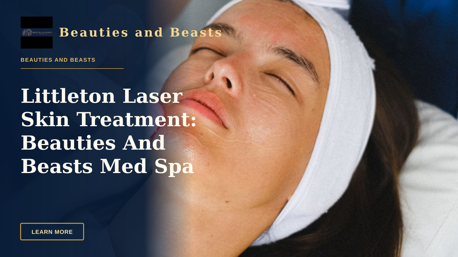 Littleton Laser Skin Treatment: Beauties And Beasts Med Spa Results — High angle of crop female cosmetician with modern professional tool treating face of woman during cosmetic procedure