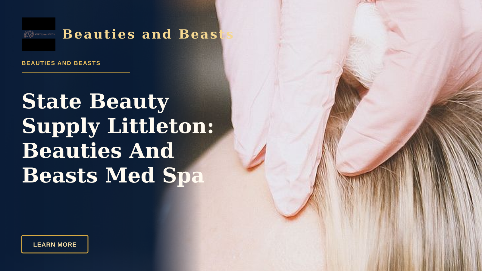 State Beauty Supply Littleton: Beauties And Beasts Med Spa Guide — Close-up of a cosmetic injection procedure in a modern spa setting, enhancing beauty and wellness.