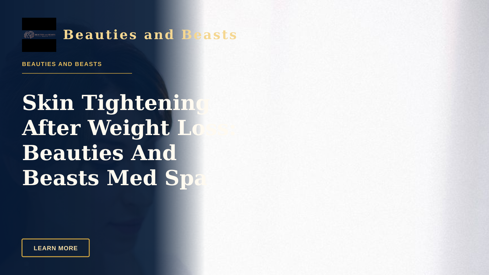 Skin Tightening After Weight Loss: Beauties And Beasts Med Spa — Aesthetician in a clinic using laser technology for a facial skin treatment on a patient.