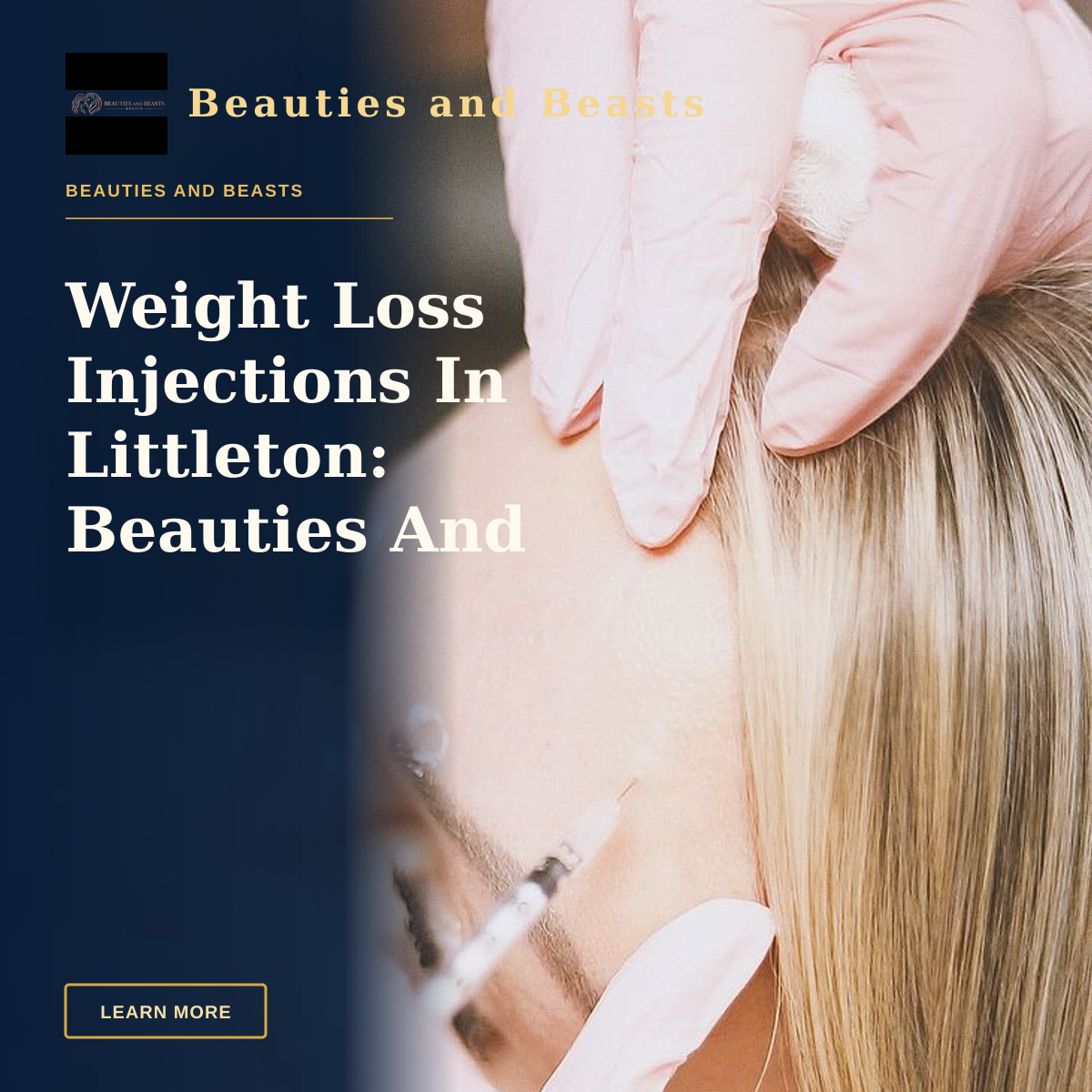 Weight Loss Injections In Littleton: Beauties And Beasts Med Spa Leads — Close-up of a cosmetic injection procedure in a modern spa setting, enhancing beauty and wellness.