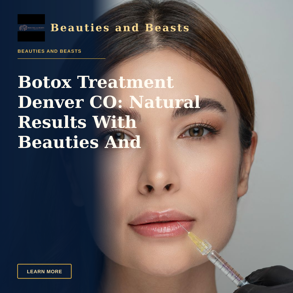 Botox Treatment Denver CO: Natural Results With Beauties And Beasts — Woman receiving a cosmetic lip injection by a professional in a clinical setting.