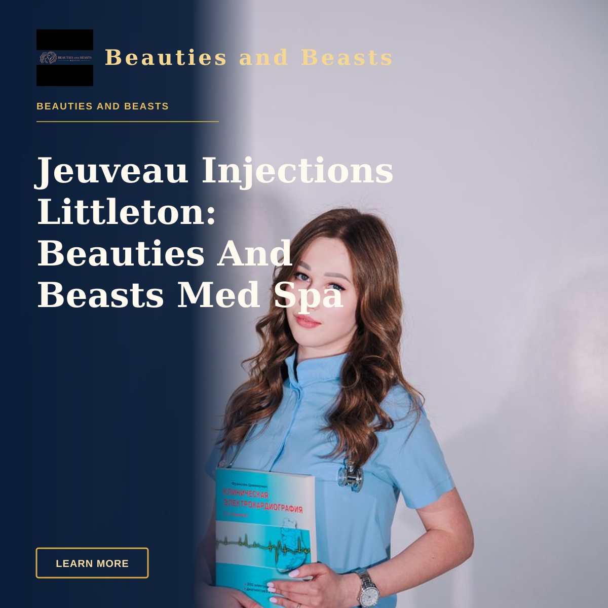 Jeuveau Injections Littleton: Beauties And Beasts Med Spa — Portrait of a young female medical professional standing confidently in uniform indoors.