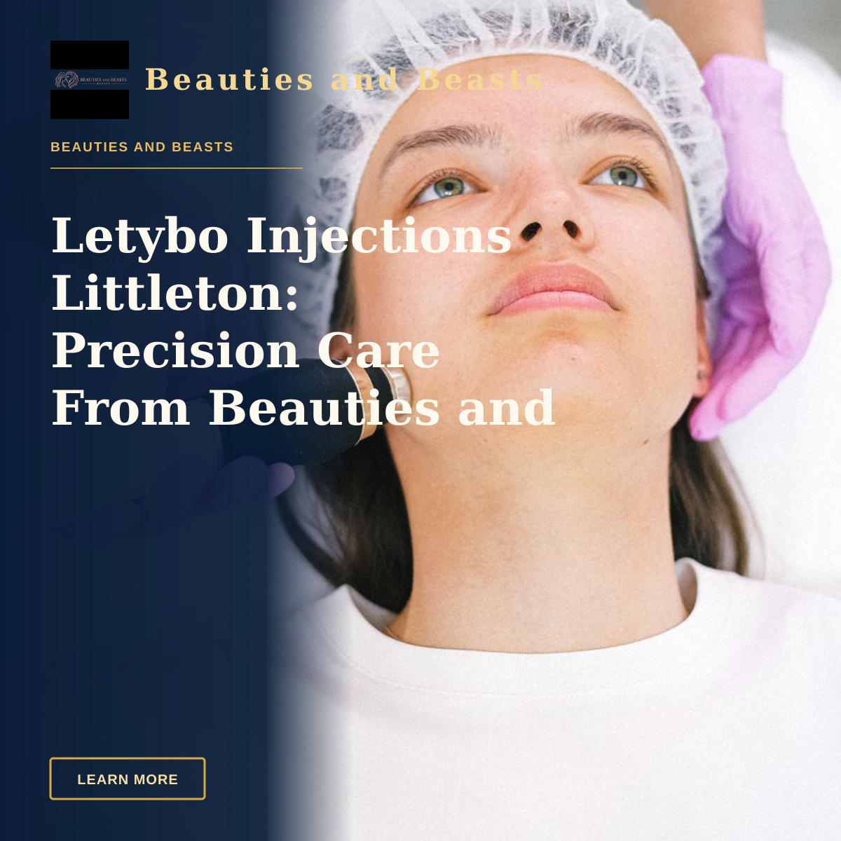 Letybo Injections Littleton: Precision Care From Beauties and Beasts Med Spa — Woman receiving laser skincare treatment at a clinic.