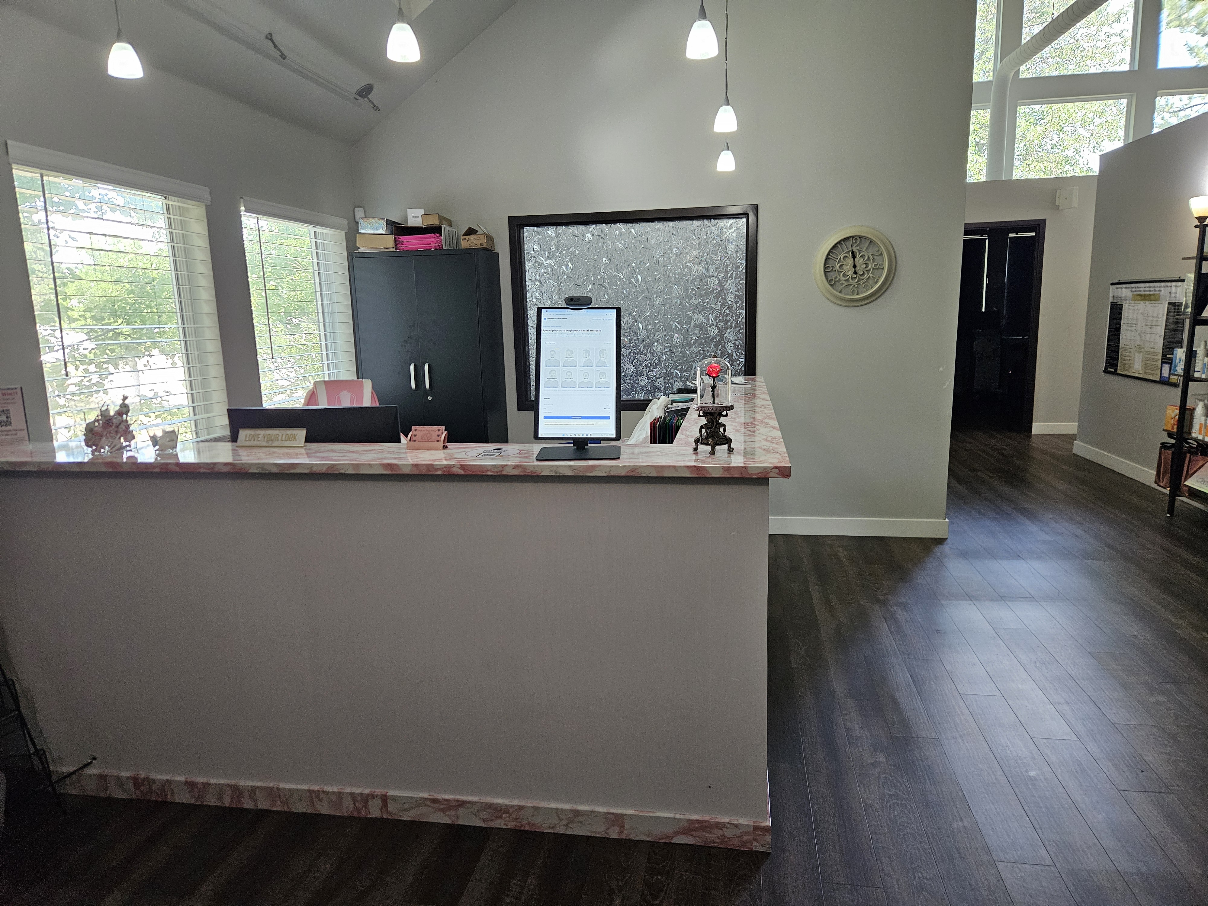 Luxury interior of Beauties and Beasts Med Spa in Ken Caryl, Littleton
