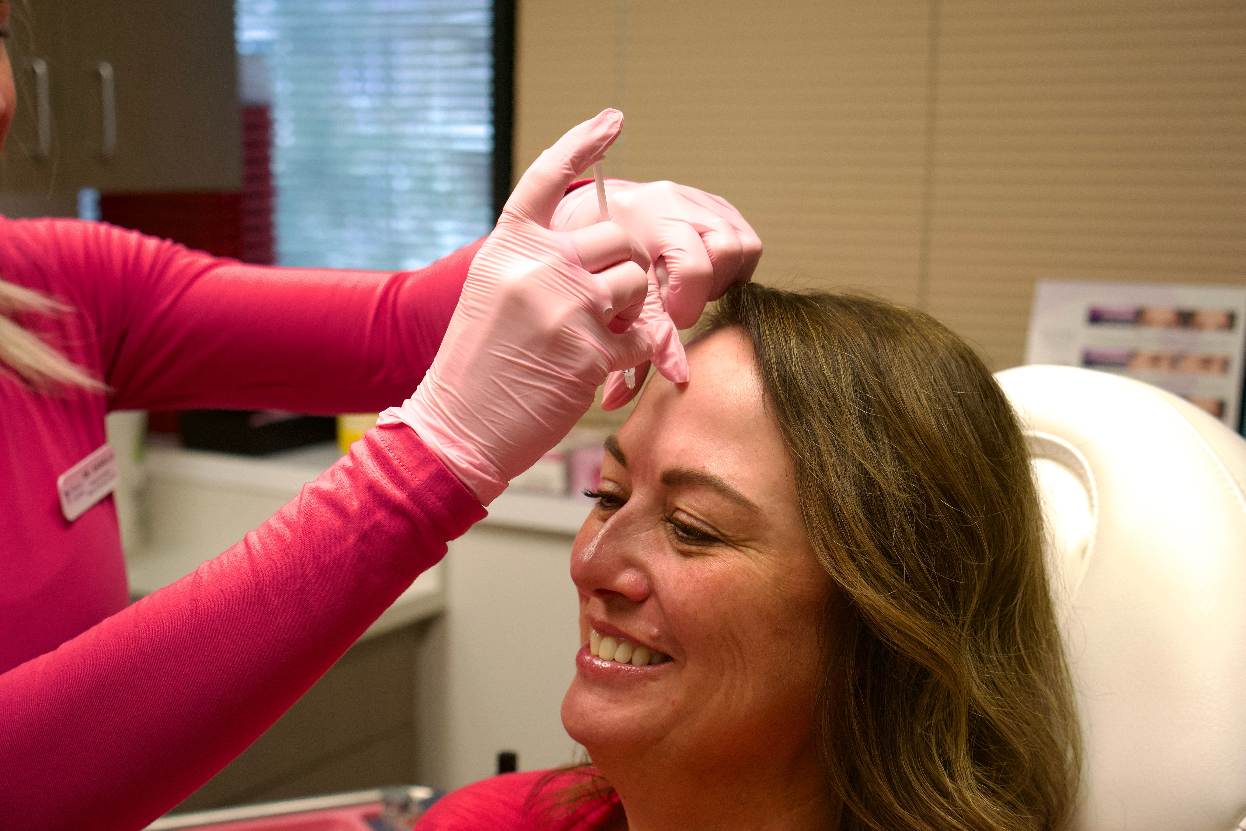 Forehead Botox treatment at Beauties and Beasts Med Spa in Ken Caryl, Littleton