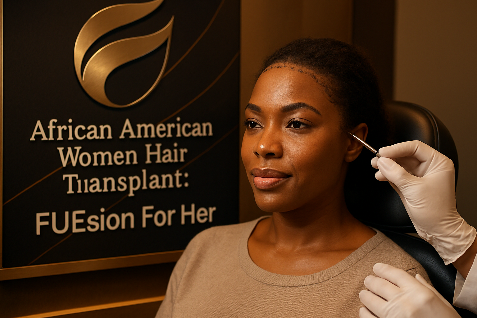AFRICAN AMERICAN WOMEN HAIR TRANSPLANT: FUESION FOR HER DELIVERS NATURAL RESULTS