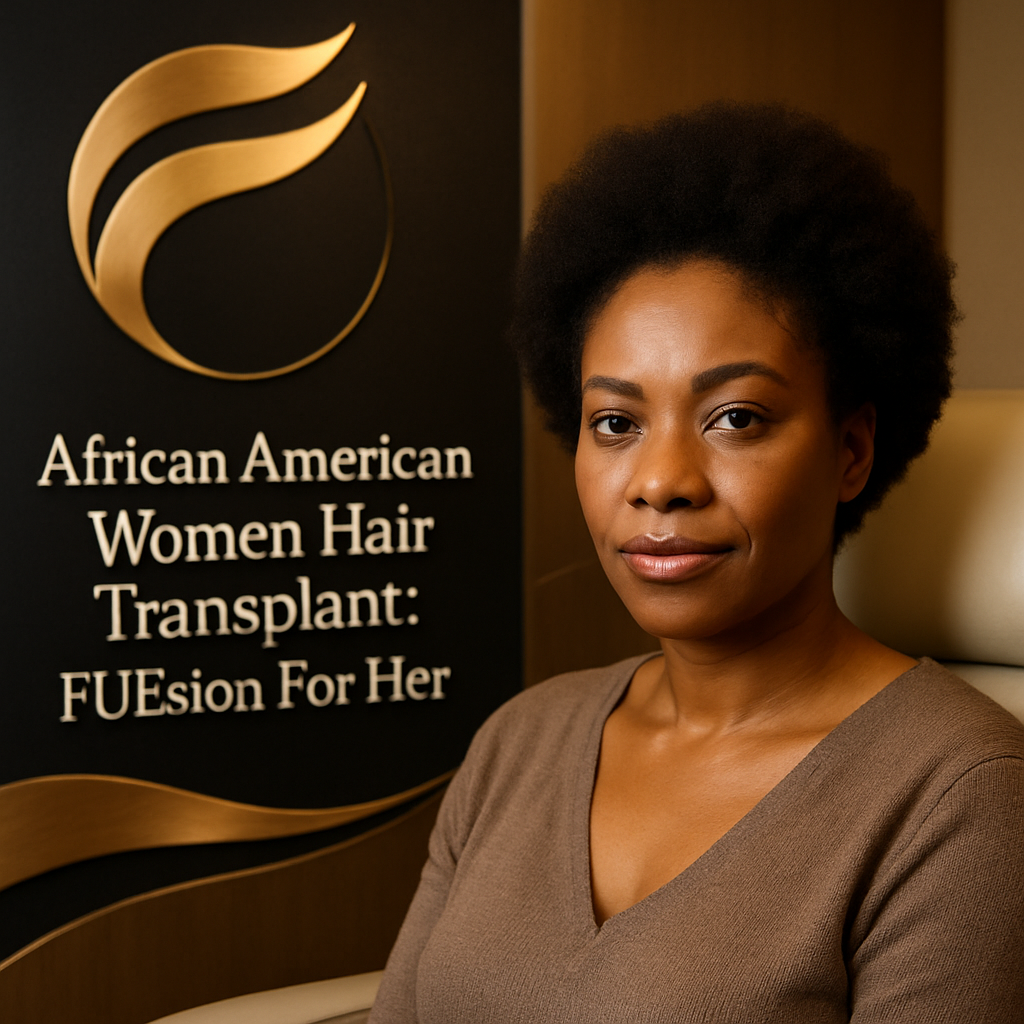 AFRICAN AMERICAN WOMEN HAIR TRANSPLANT: FUESION FOR HER DELIVERS NATURAL RESULTS