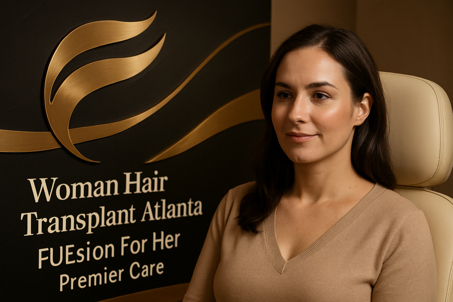 WOMAN HAIR TRANSPLANT ATLANTA: FUESION FOR HER — AI-DRIVEN RESULTS