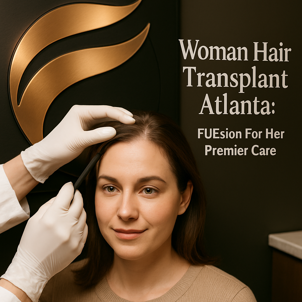 WOMAN HAIR TRANSPLANT ATLANTA: FUESION FOR HER — NATURAL RESTORATION