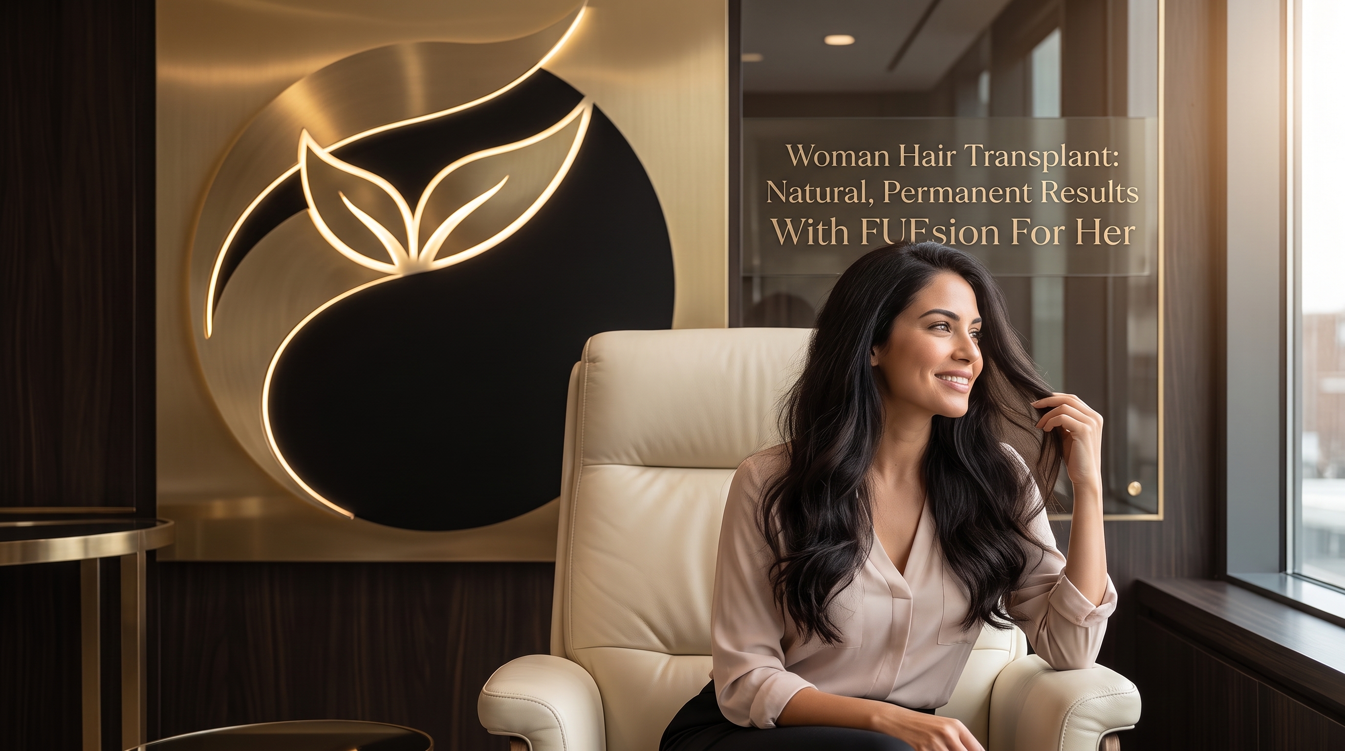 WOMAN HAIR TRANSPLANT: FUESION FOR HER DELIVERS NATURAL RESULTS
