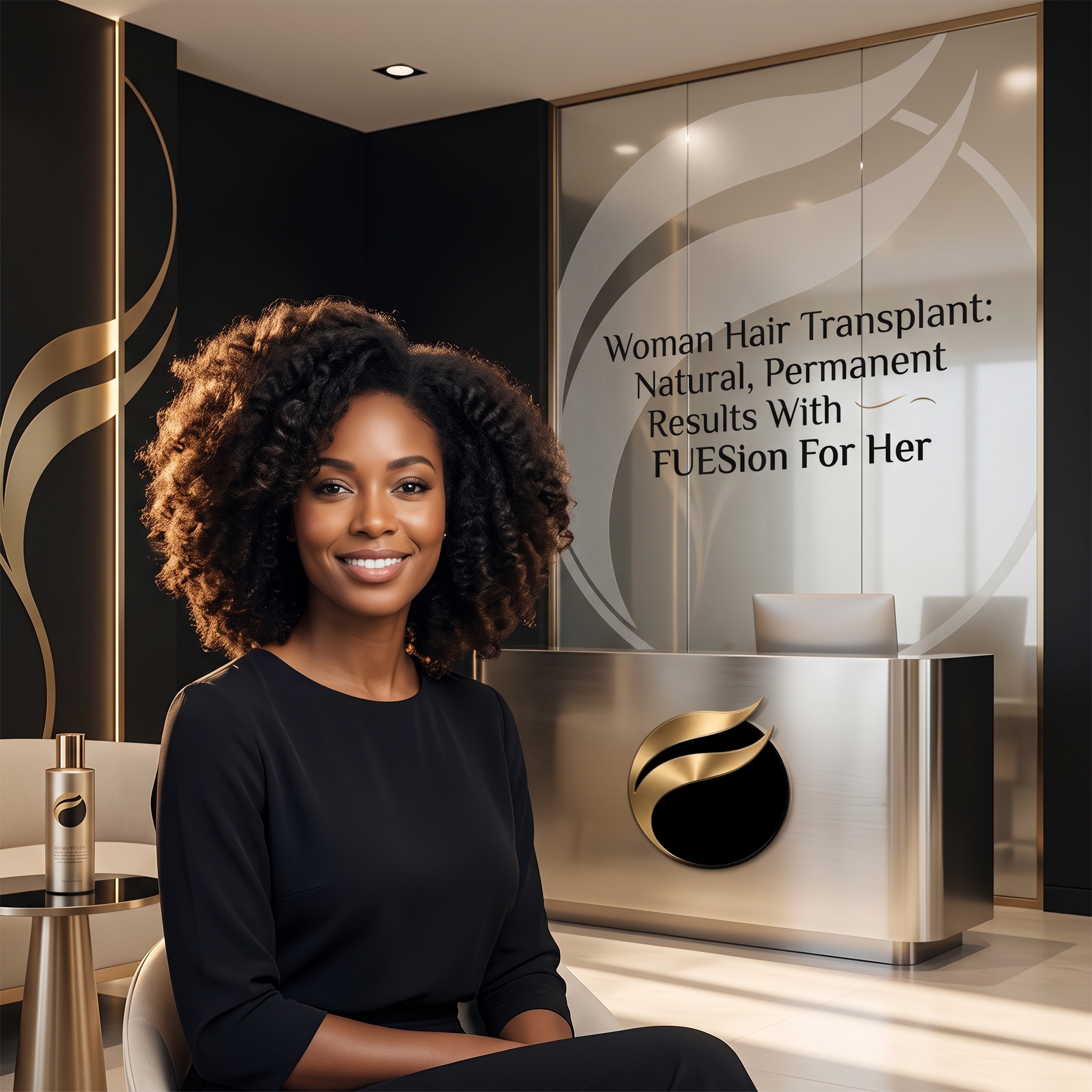 WOMAN HAIR TRANSPLANT: FUESION FOR HER DELIVERS NATURAL RESULTS