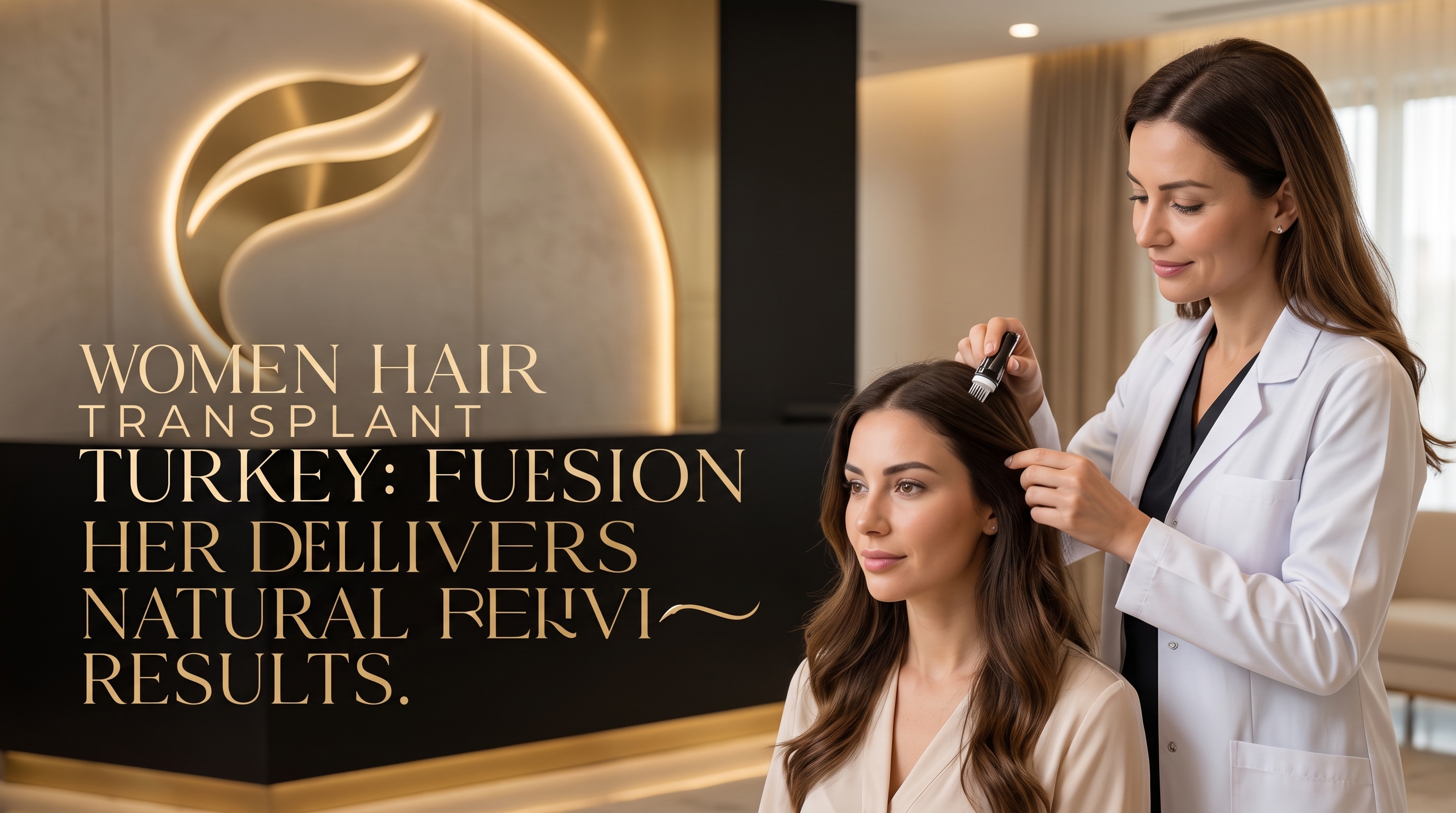 WOMEN HAIR TRANSPLANT TURKEY: FUESION FOR HER DELIVERS NATURAL RESULTS