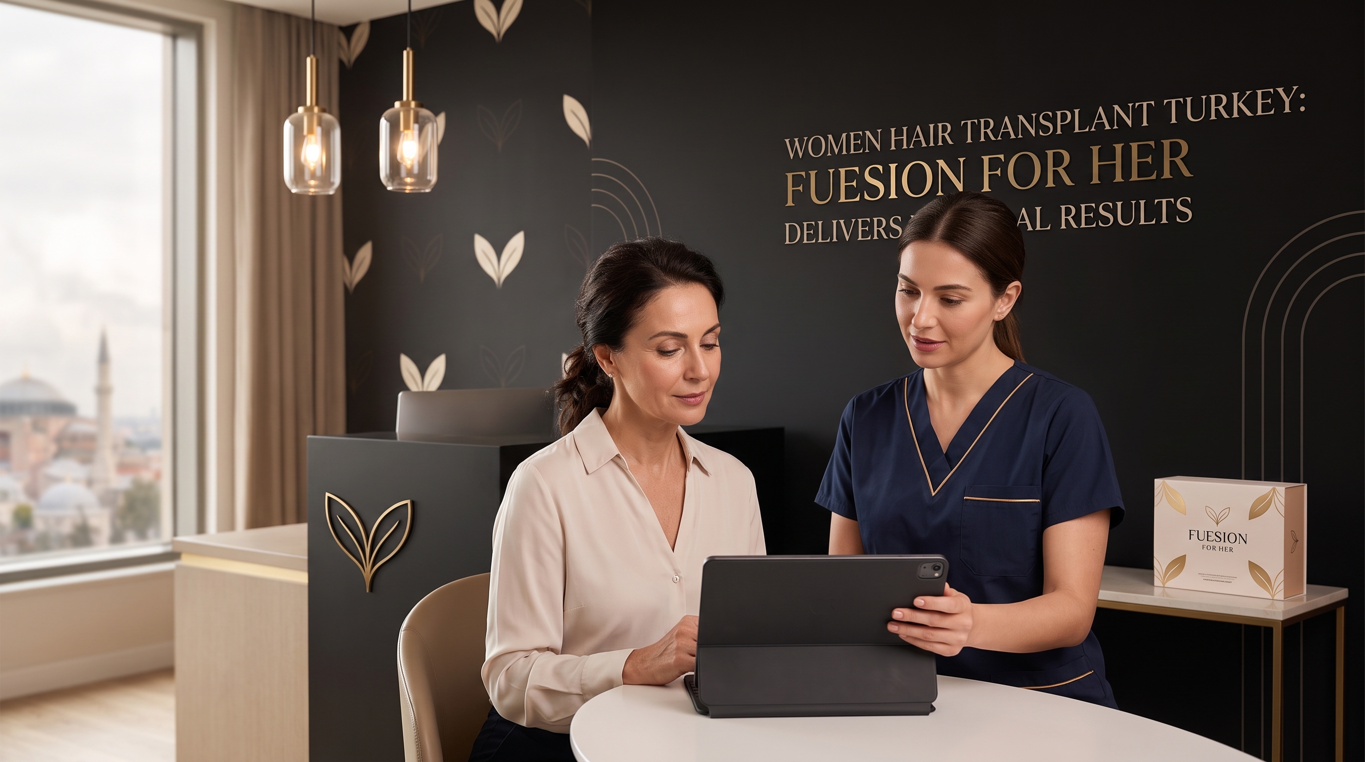WOMEN HAIR TRANSPLANT TURKEY: FUESION FOR HER DELIVERS NATURAL RESULTS