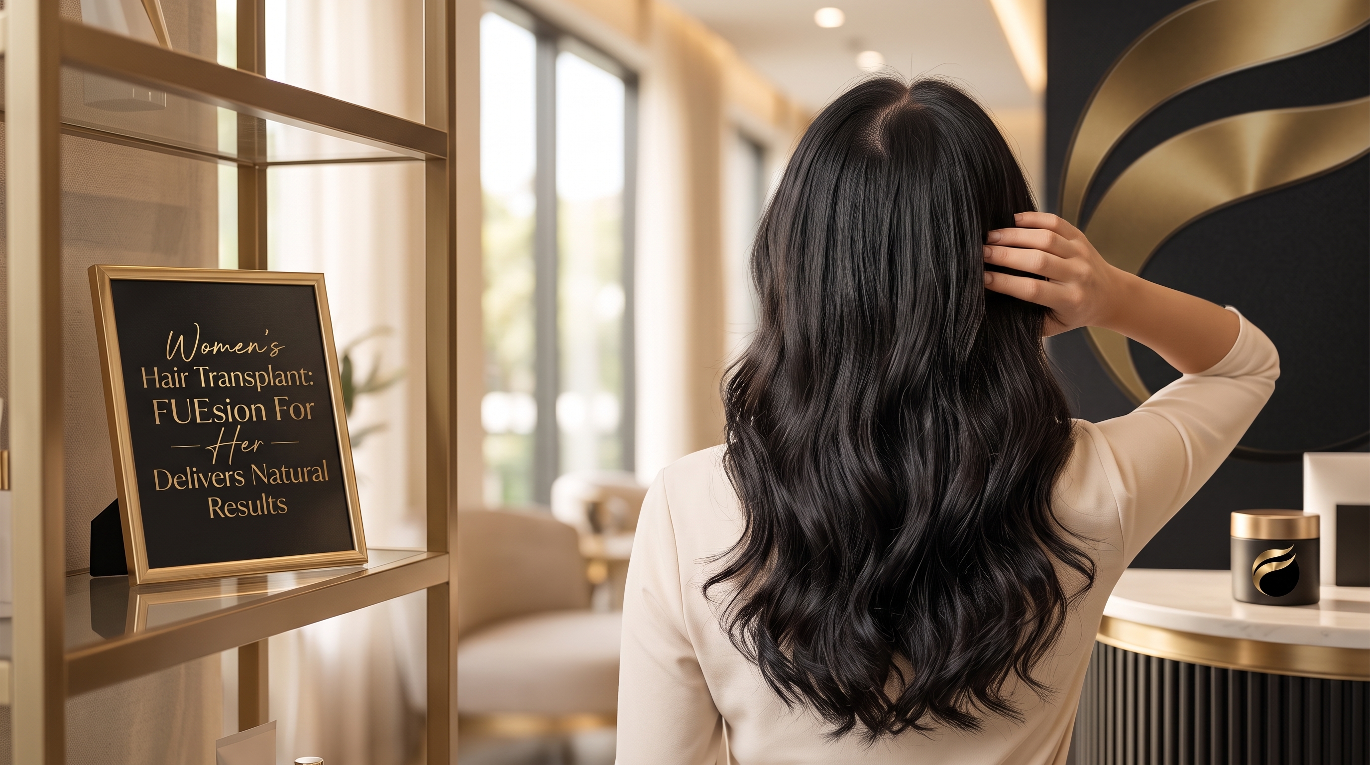 WOMEN'S HAIR TRANSPLANT: FUESION FOR HER DELIVERS PERMANENT NATURAL RESULTS