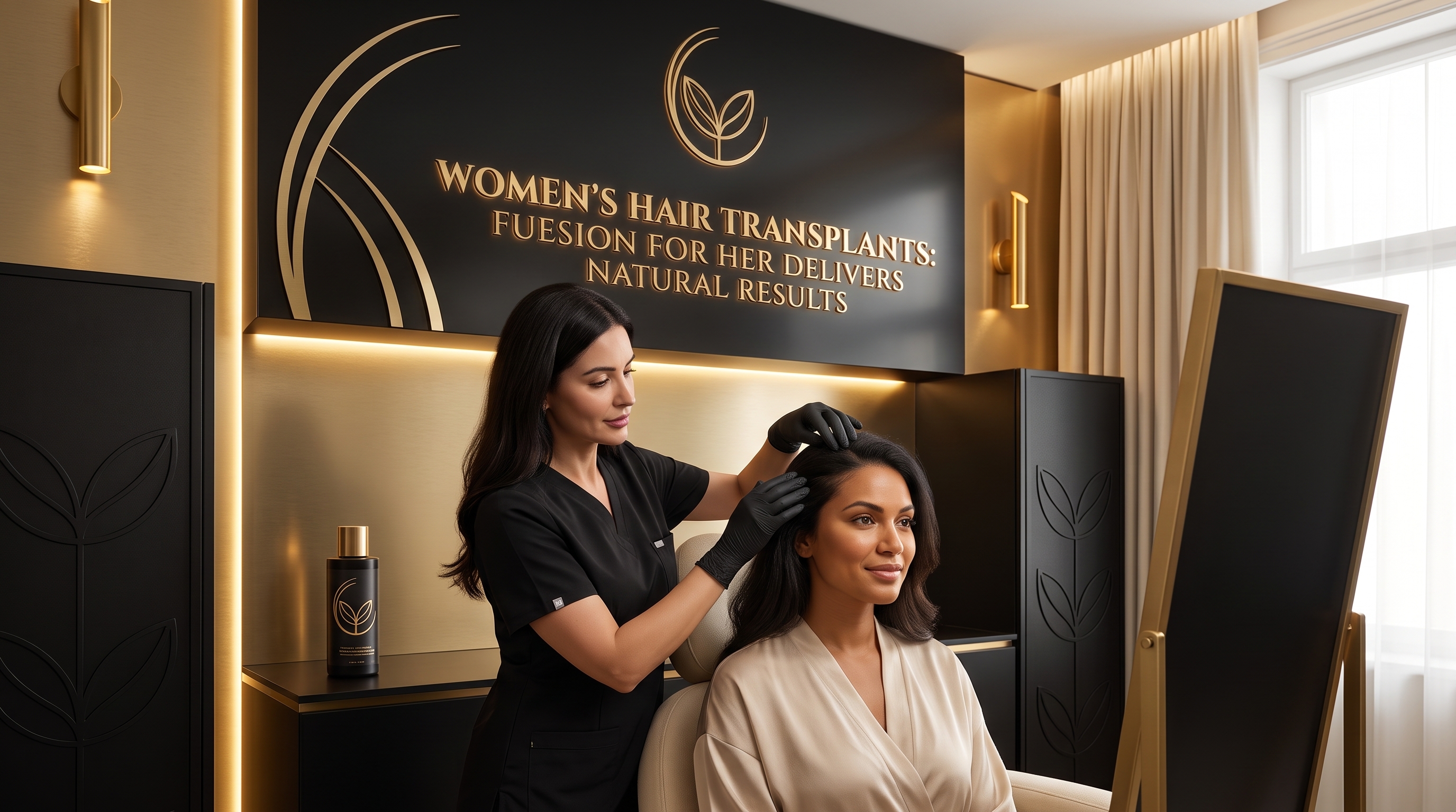 WOMEN'S HAIR TRANSPLANTS: FUESION FOR HER DELIVERS NATURAL RESULTS