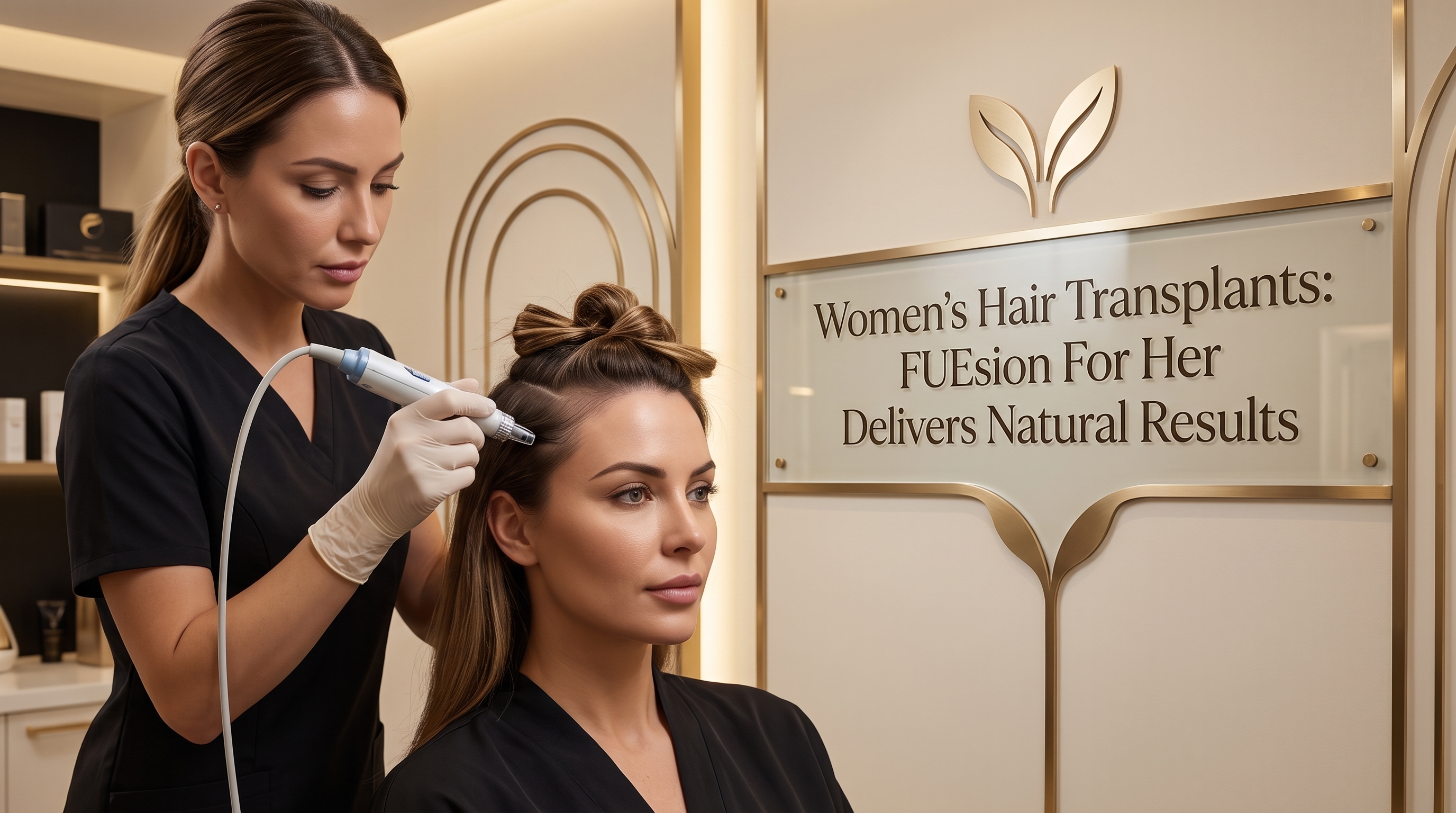 WOMEN'S HAIR TRANSPLANTS: FUESION FOR HER DELIVERS NATURAL RESULTS