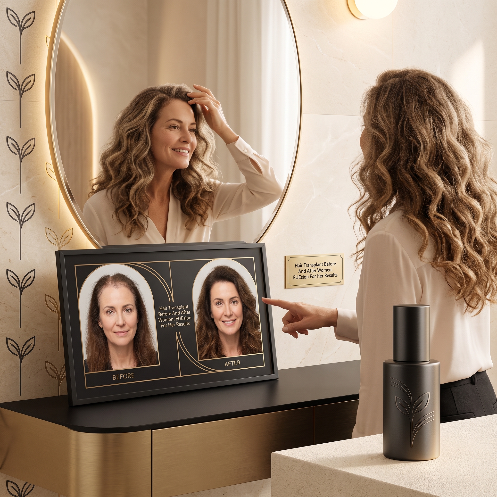 HAIR TRANSPLANT BEFORE AND AFTER WOMEN: FUESION FOR HER DELIVERS REAL TRANSFORMATIONS
