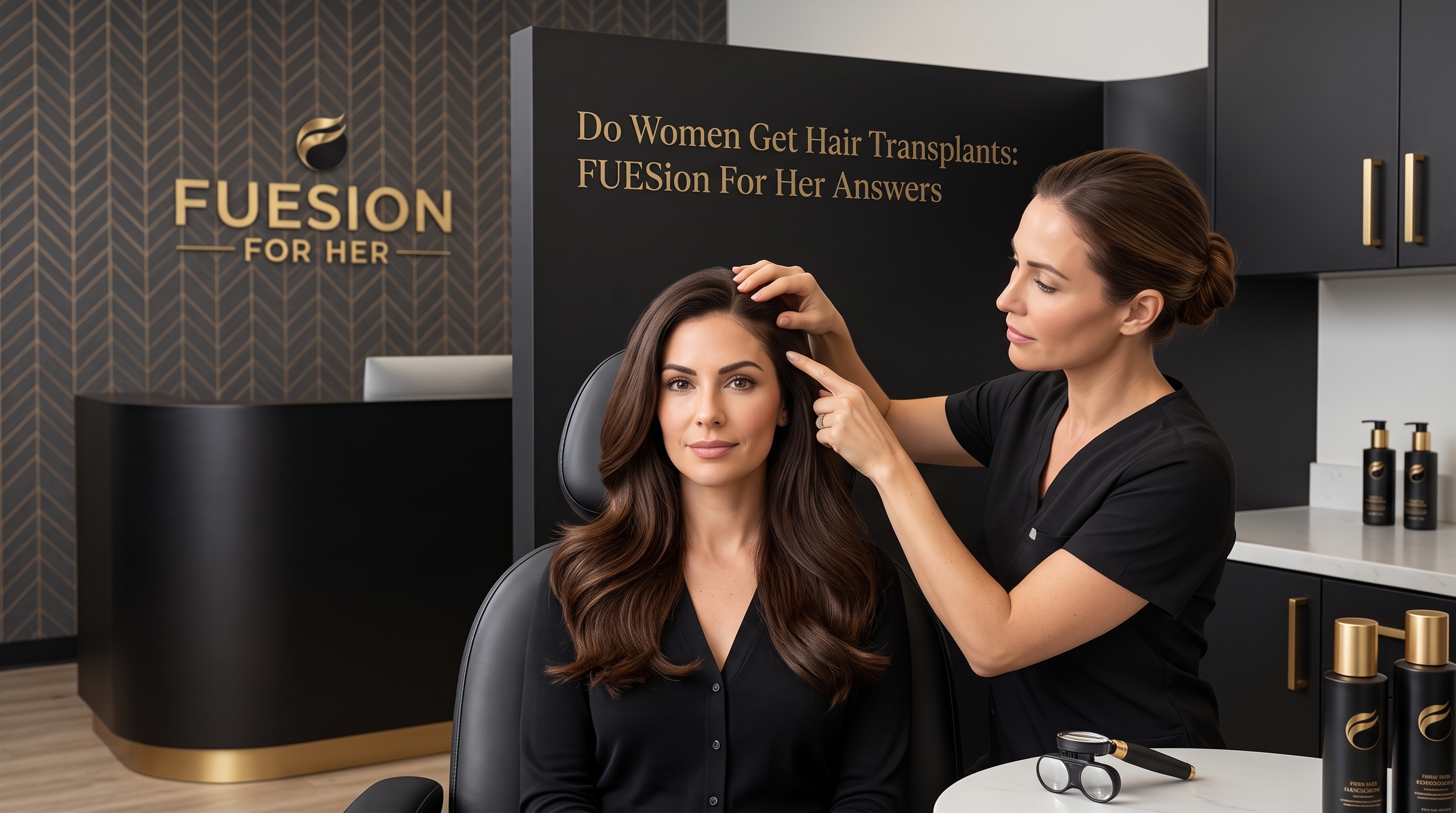 DO WOMEN GET HAIR TRANSPLANTS: FUESION FOR HER DELIVERS PERMANENT NATURAL RESULTS
