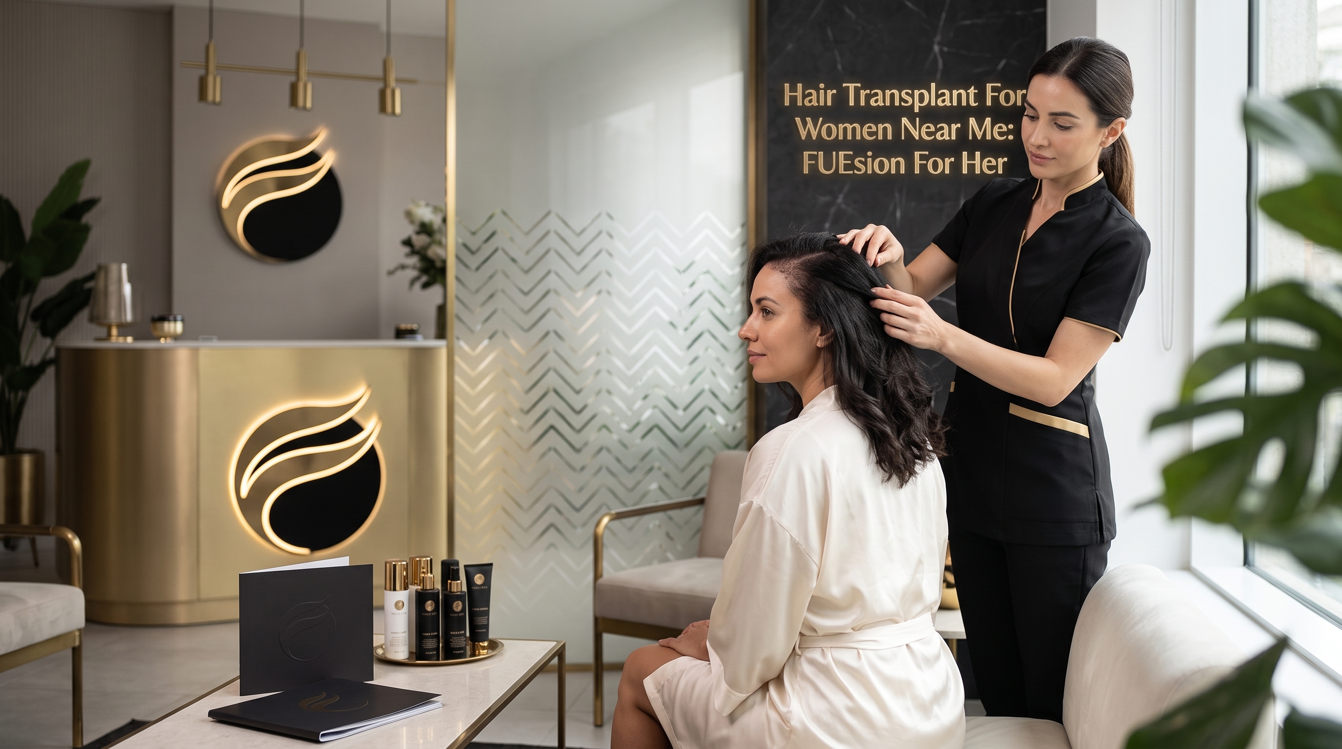 HAIR TRANSPLANT FOR WOMEN NEAR ME: FUESION FOR HER