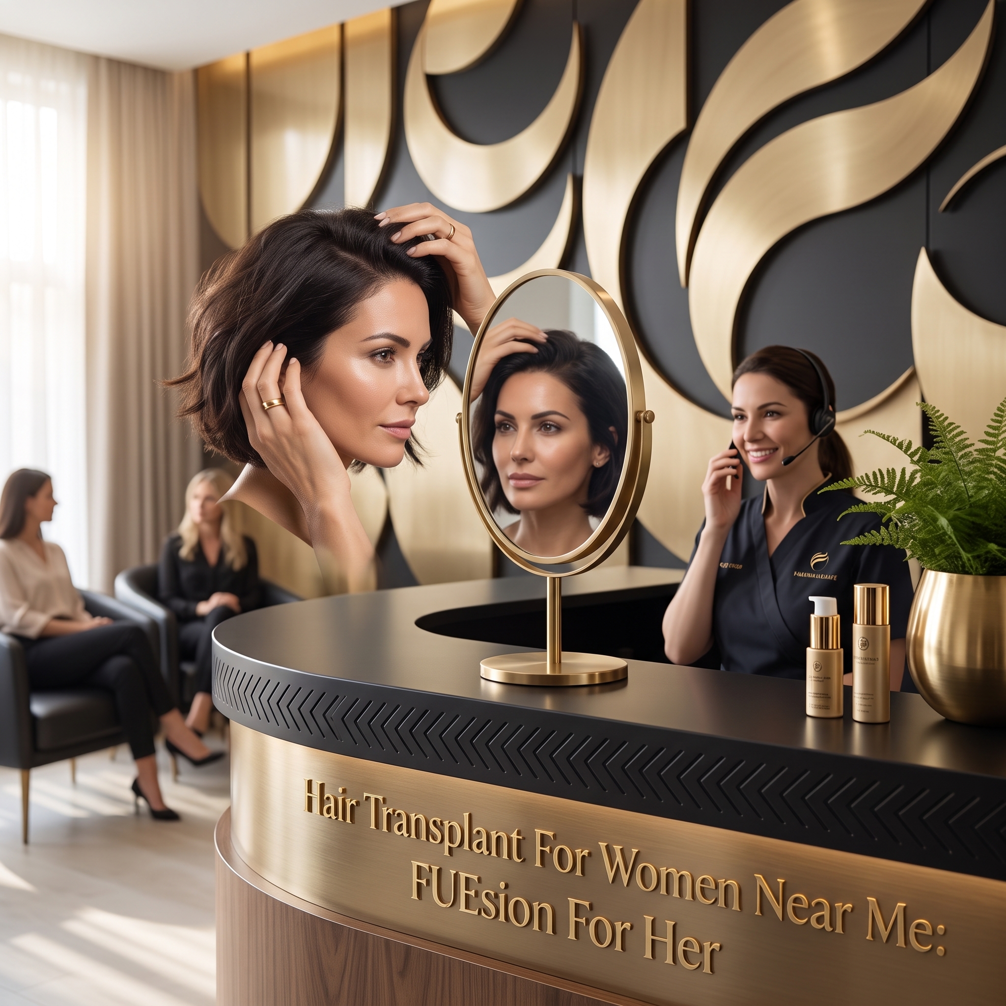 HAIR TRANSPLANT FOR WOMEN NEAR ME: FUESION FOR HER