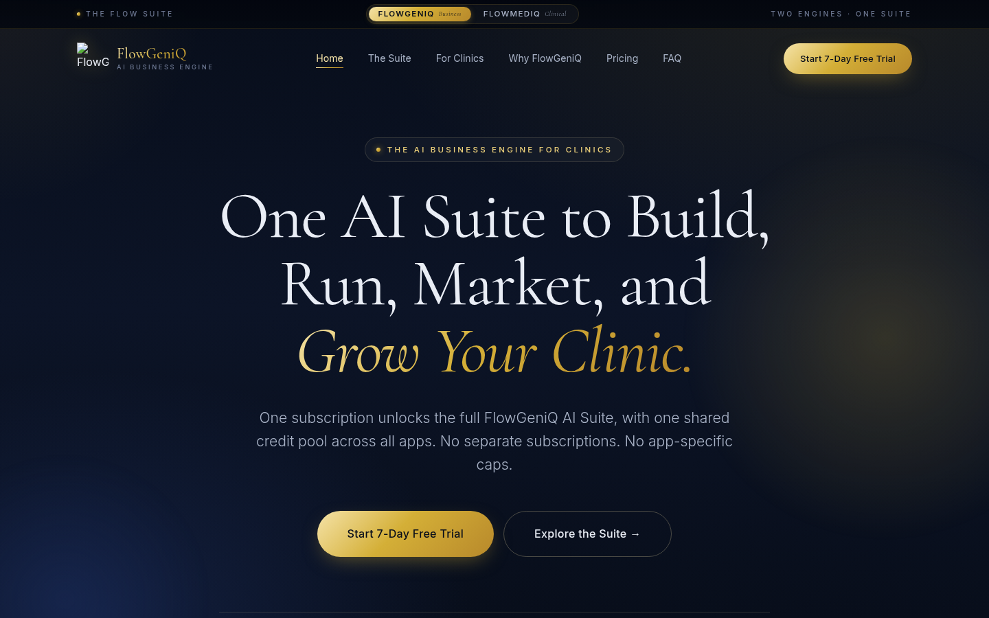 FlowGenIQ SaaS Platform
